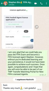 FIFA Agent Exam Mirsad Keric SPA Academy