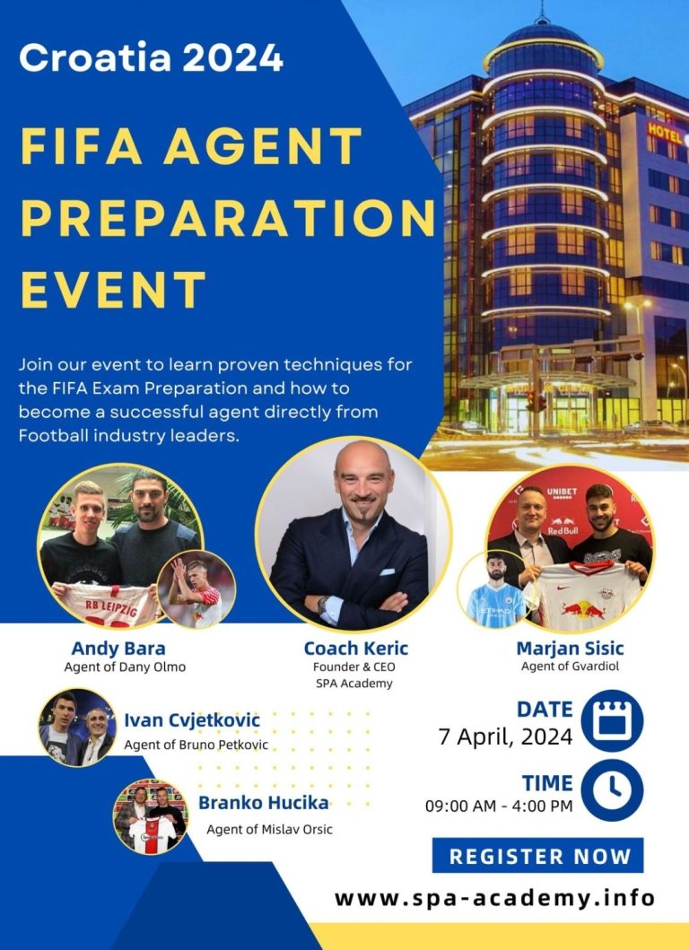 FIFA Agent Exam Mirsad Keric SPA Academy